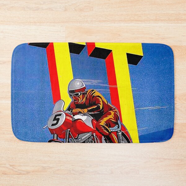 Item preview, "ASSEN TT MOTORCYCLE" Vintage Racing Advertising Print designed and sold by posterbobs.