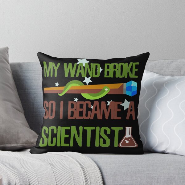 Item preview, My wand broke so I became a scientist designed and sold by Kam-designs.
