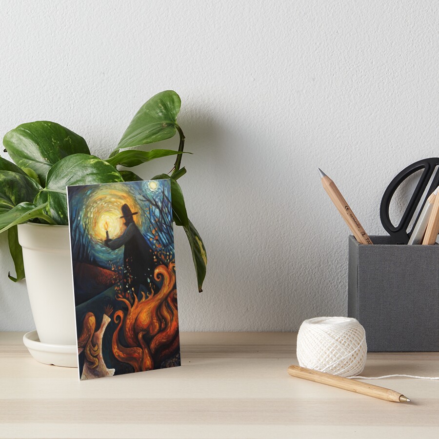 Item preview, Art Board Print designed and sold by ChadElliottArt.