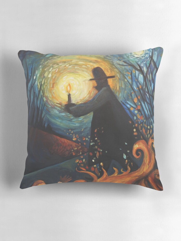 Thumbnail 3 of 4, Pillow, Thief of Sparks designed and sold by ChadElliottArt.