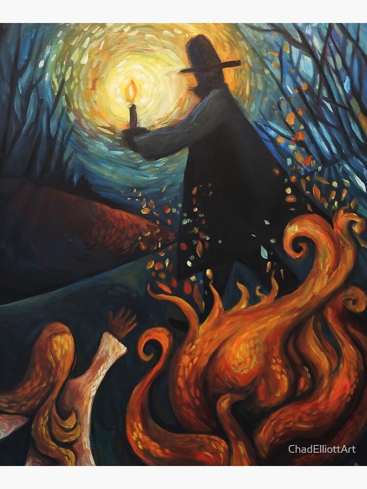 Thumbnail 6 of 6, Mounted Print, Thief of Sparks designed and sold by ChadElliottArt.