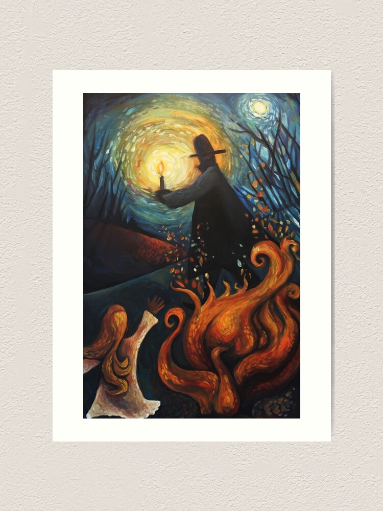 Thumbnail 2 of 3, Art Print, Thief of Sparks designed and sold by ChadElliottArt.