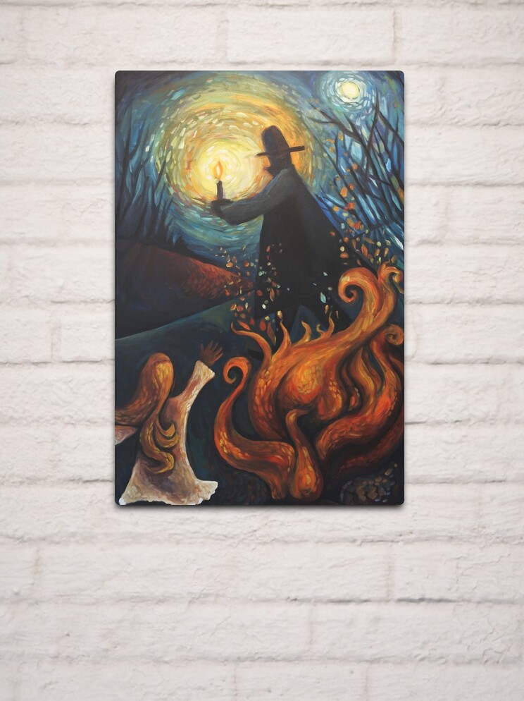 Thumbnail 2 of 4, Metal Print, Thief of Sparks designed and sold by ChadElliottArt.