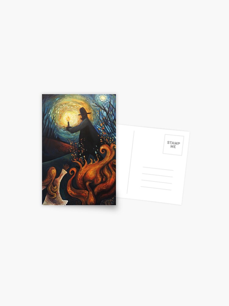 Thumbnail 1 of 2, Postcard, Thief of Sparks designed and sold by ChadElliottArt.