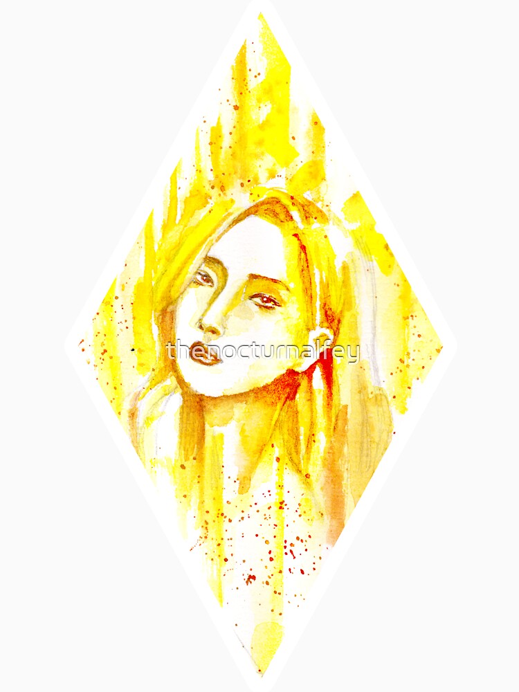 Thumbnail 7 of 7, Classic T-Shirt, MAMAMOO HWASA - Watercolor Painting designed and sold by thenocturnalfey.