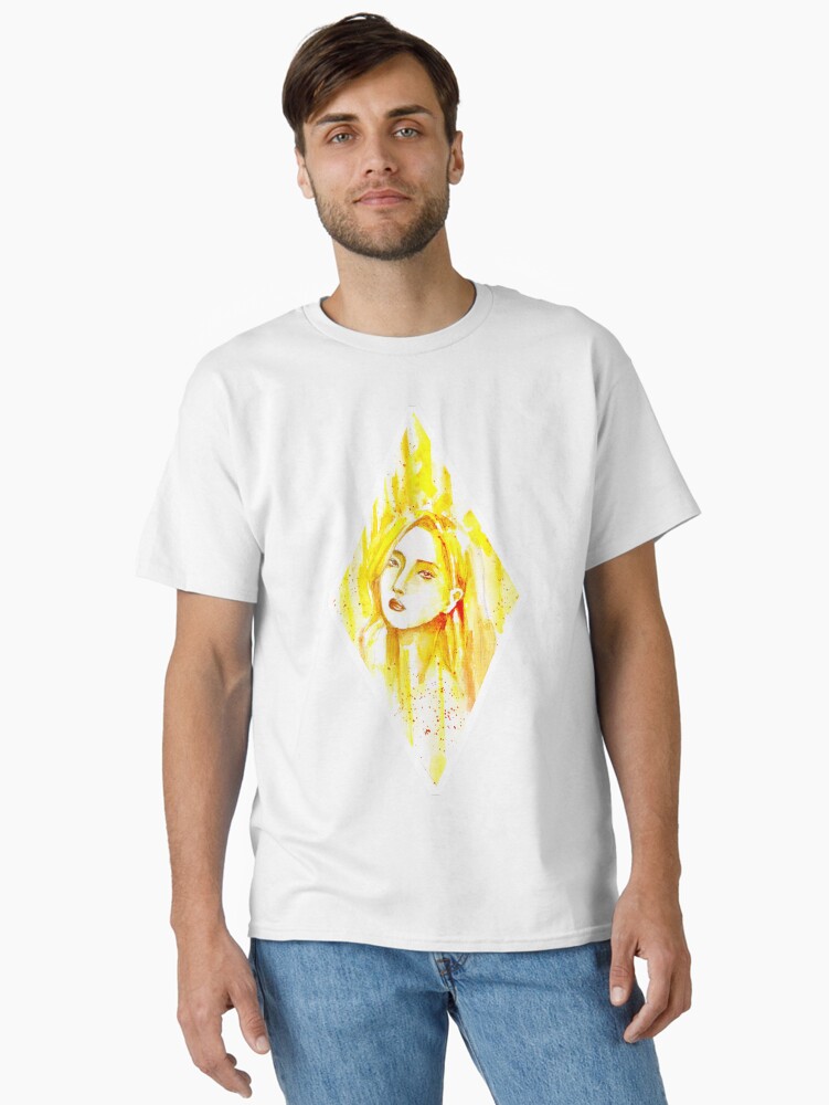 Thumbnail 1 of 7, Classic T-Shirt, MAMAMOO HWASA - Watercolor Painting designed and sold by thenocturnalfey.