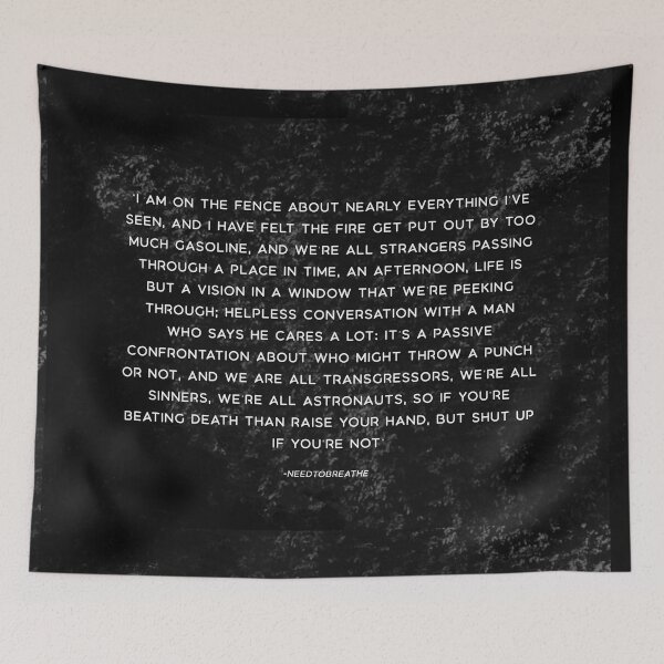Item preview, NEEDTOBREATHE Difference Maker - Bridge Typography designed and sold by Holly Turn.