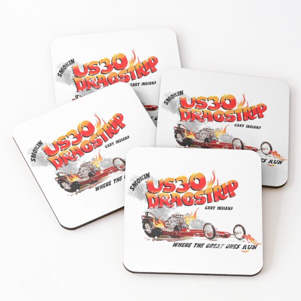 Item preview, US 30 Dragstrip 70s designed and sold by Retrorockit.