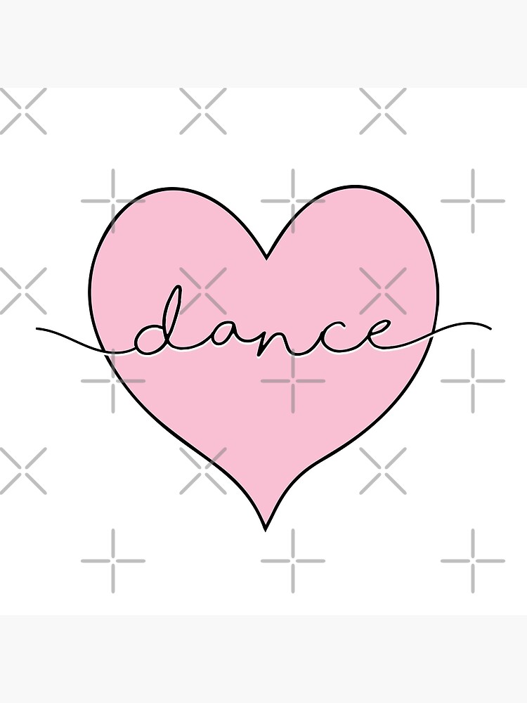 I Love Dance - Dancing | Metal Print