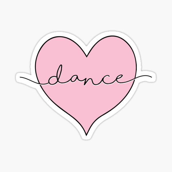 I Love Dance - Dancing Sticker