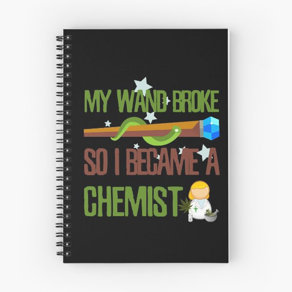 Item preview, My wand broke so I became a chemist designed and sold by Kam-designs.