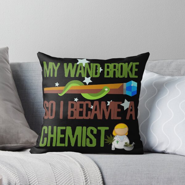 Item preview, My wand broke so I became a chemist designed and sold by Kam-designs.