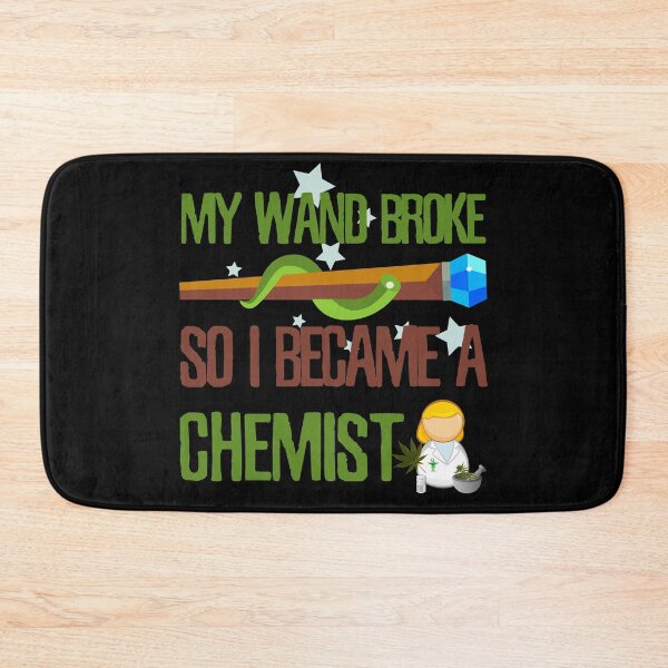 Item preview, My wand broke so I became a chemist designed and sold by Kam-designs.
