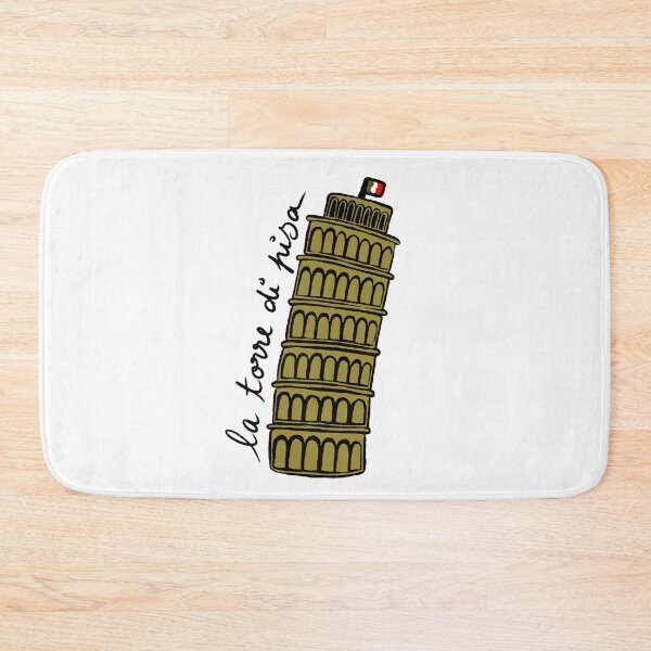 Item preview, la torre di pisa  designed and sold by bubbliciousart.