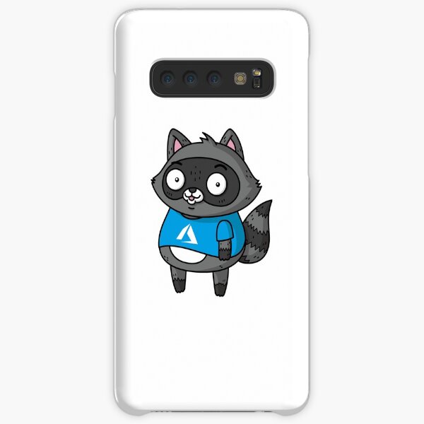 Azure Bit the Raccoon Samsung Galaxy Snap Case