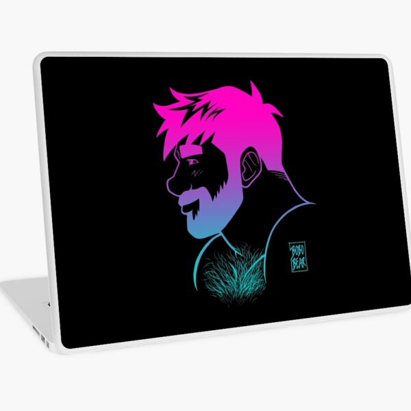 ADAM LIKES RAINBOWS Laptop Skin