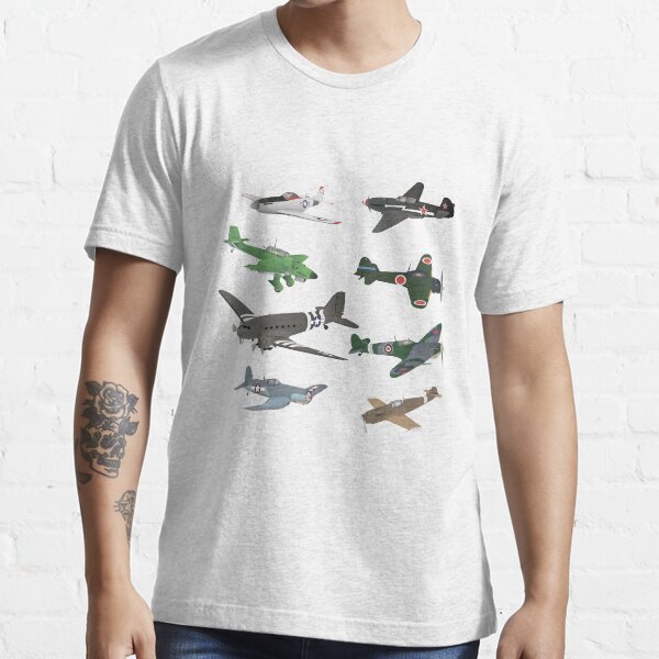 Multiple WW2 Airplanes Essential T-Shirt