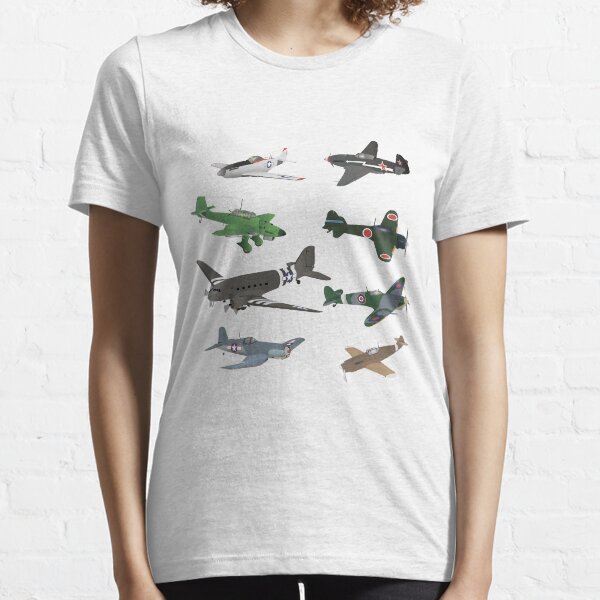 Multiple WW2 Airplanes Essential T-Shirt