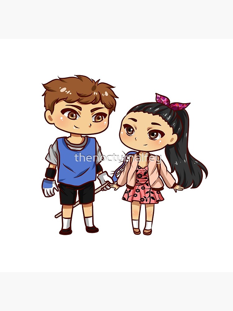 Thumbnail 4 of 4, Pillow, To All The Boys I've Loved Before Inspired - Peter K. & Lara Jean designed and sold by thenocturnalfey.
