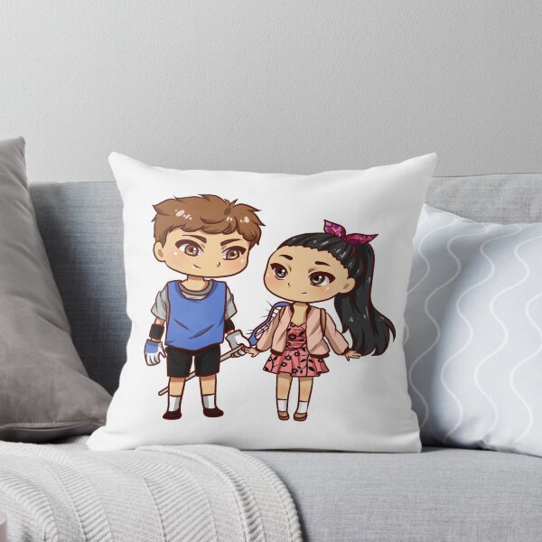 To All The Boys I've Loved Before Inspired - Peter K. & Lara Jean Throw Pillow