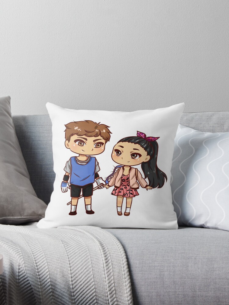 Thumbnail 1 of 4, Pillow, To All The Boys I've Loved Before Inspired - Peter K. & Lara Jean designed and sold by thenocturnalfey.