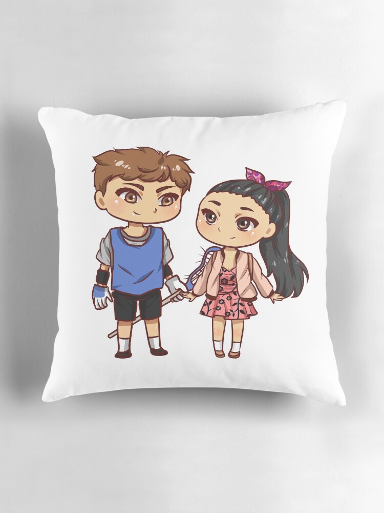 Thumbnail 3 of 4, Pillow, To All The Boys I've Loved Before Inspired - Peter K. & Lara Jean designed and sold by thenocturnalfey.