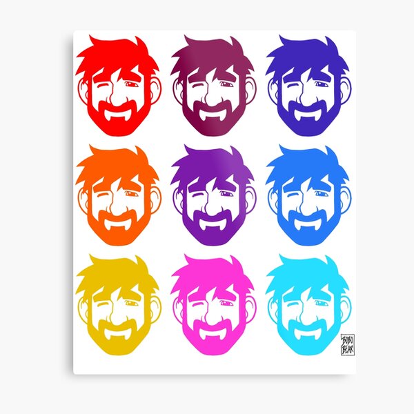 BEARS IN THE AIR Metal Print
