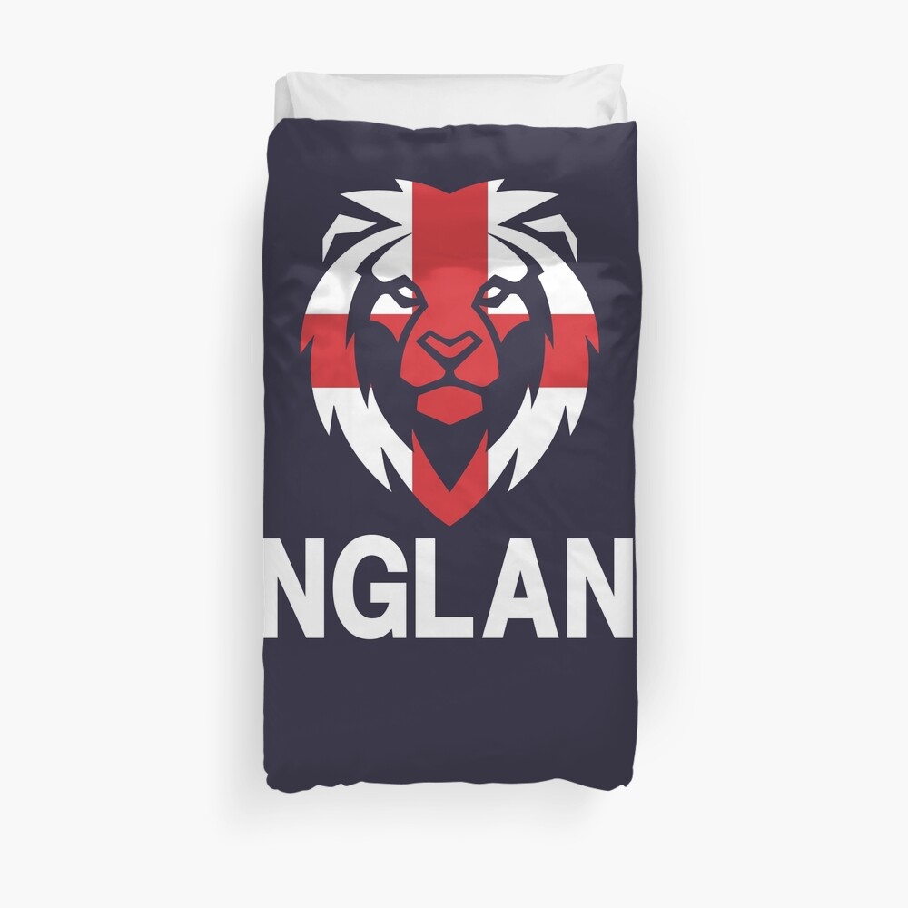 "England Rugby (Lion)" Duvet Cover by countercolour Redbubble