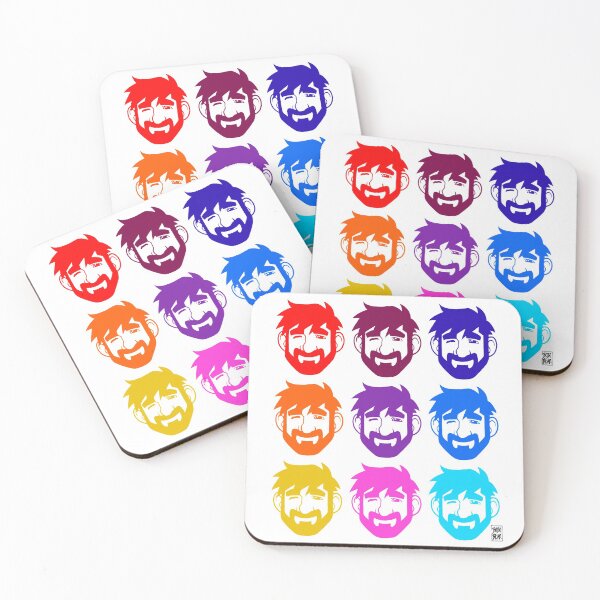 BEARS IN THE AIR Coasters (Set of 4)
