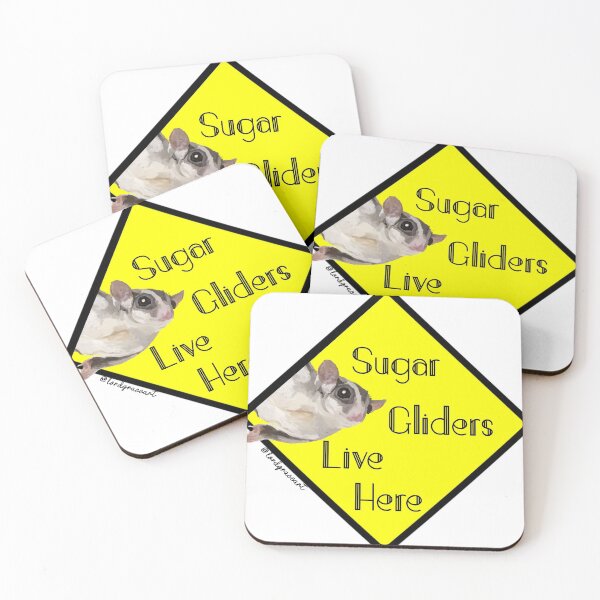 Item preview, Sugar Gliders Live Here designed and sold by LordGraceArt.