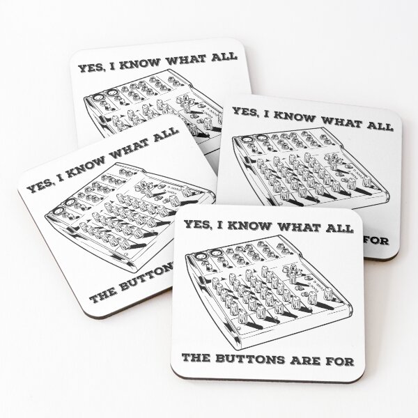 Item preview, Audio Mixing Funny Sound Technician Board designed and sold by inkedtee.