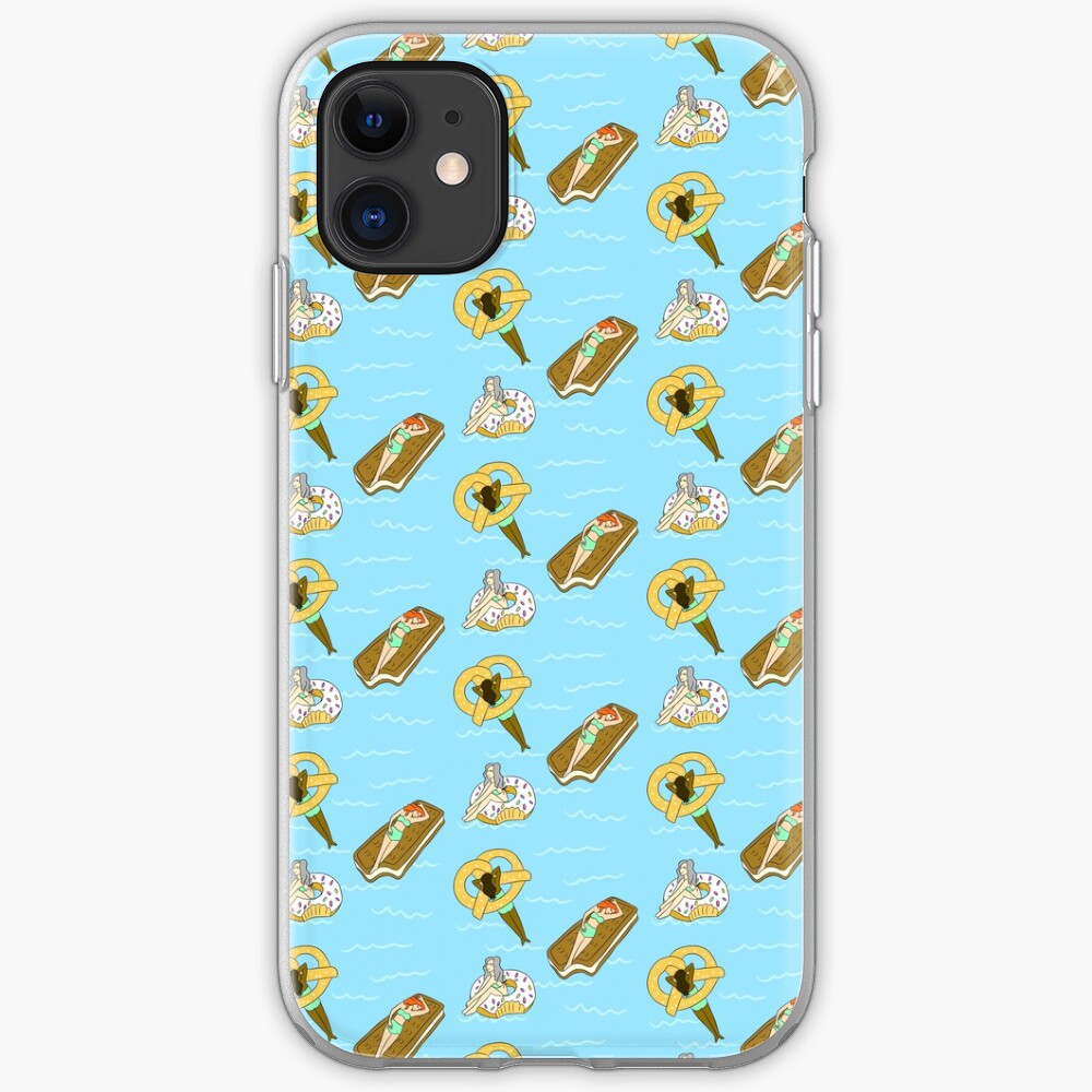 Foodie Pool Party iPhone Case & Cover