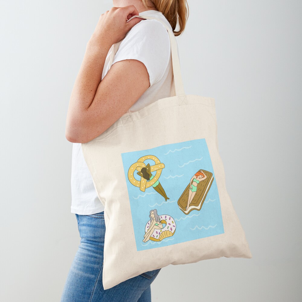 Foodie Pool Party Tote Bag