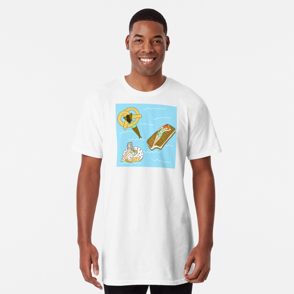 Foodie Pool Party Long T-Shirt