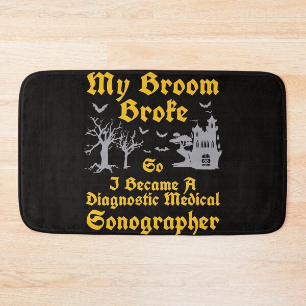 Item preview, My broom broke so I became a diagnostic medical sonographer designed and sold by WorldOfTeesUSA.