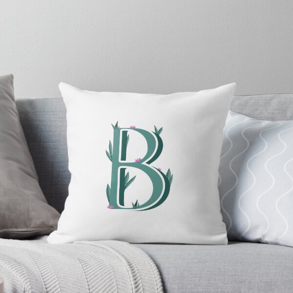 Item preview, B with cacti designed and sold by sierraford.