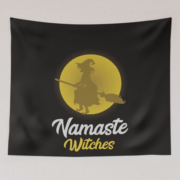 Item preview, Namaste Witches designed and sold by WorldOfTeesUSA.