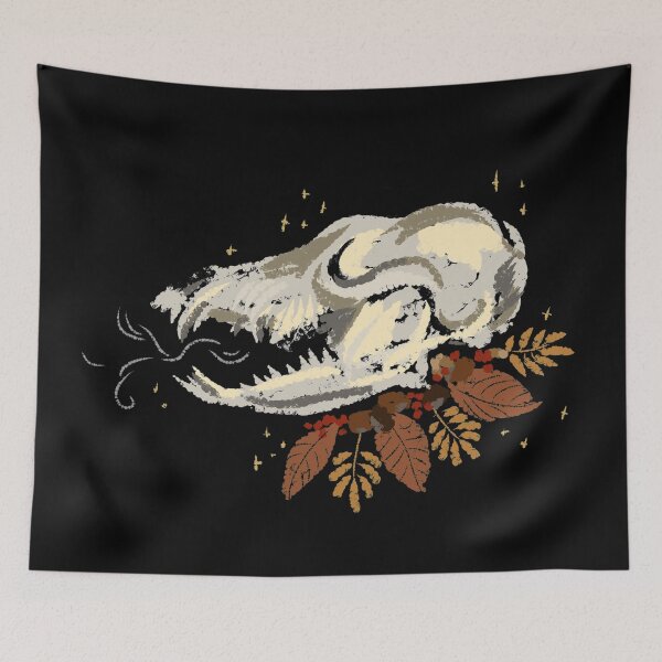 Item preview, Fox skull designed and sold by ottolicht.