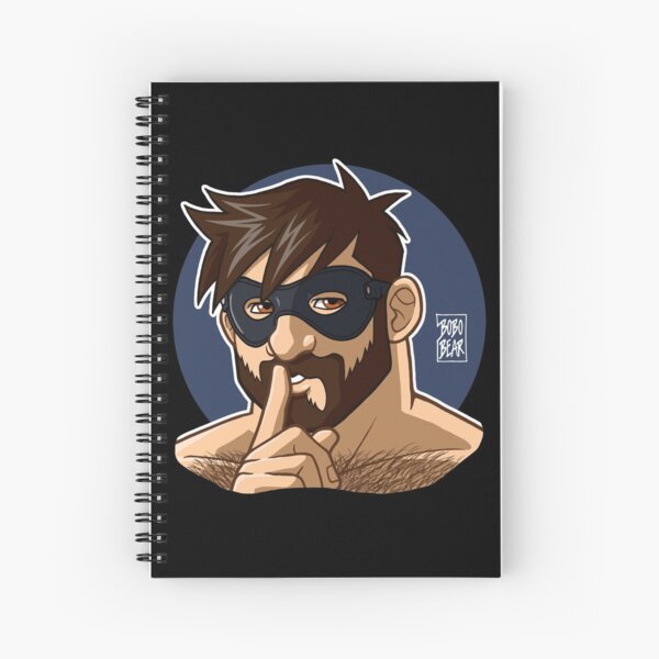 ADAM LIKES TO BE NAUGHTY Spiral Notebook