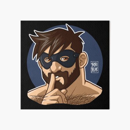 ADAM LIKES TO BE NAUGHTY Art Board Print