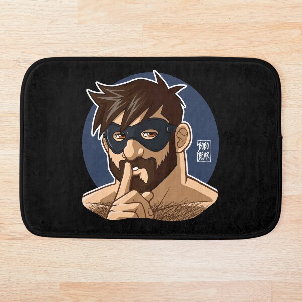 ADAM LIKES TO BE NAUGHTY Bath Mat