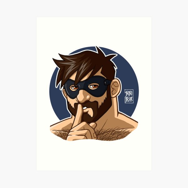 ADAM LIKES TO BE NAUGHTY Art Print