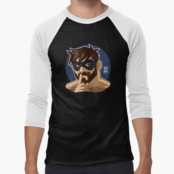 ADAM LIKES TO BE NAUGHTY Baseball ¾ Sleeve T-Shirt