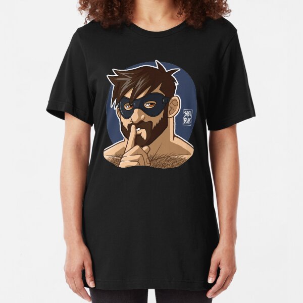 ADAM LIKES TO BE NAUGHTY Slim Fit T-Shirt