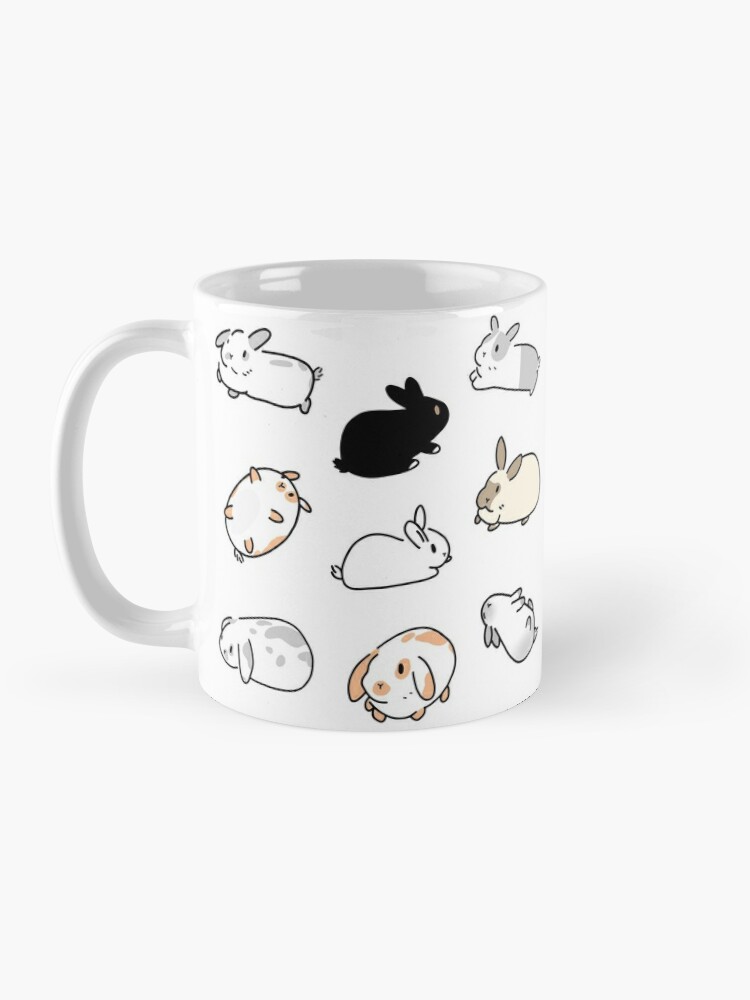 Rabbit Coffee Mug Ceramic, Rabbit Dad Mom Mug, Bunny Mug, Mug For Men –  Miette And Company