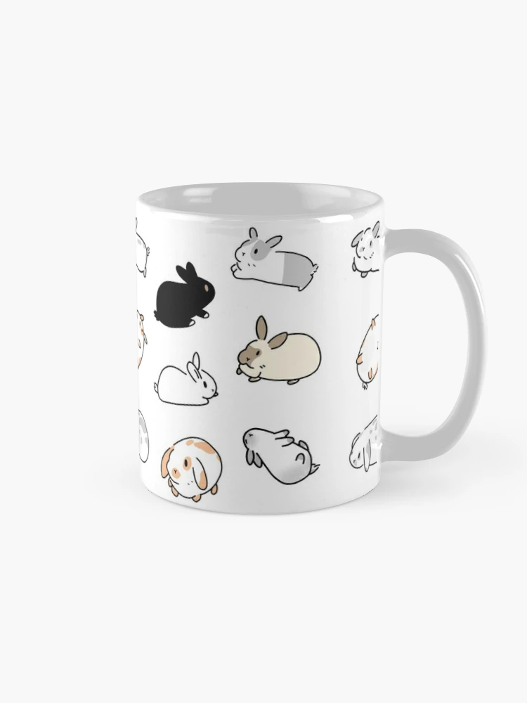 Rabbit Coffee Mug Ceramic, Rabbit Dad Mom Mug, Bunny Mug, Mug For Men –  Miette And Company