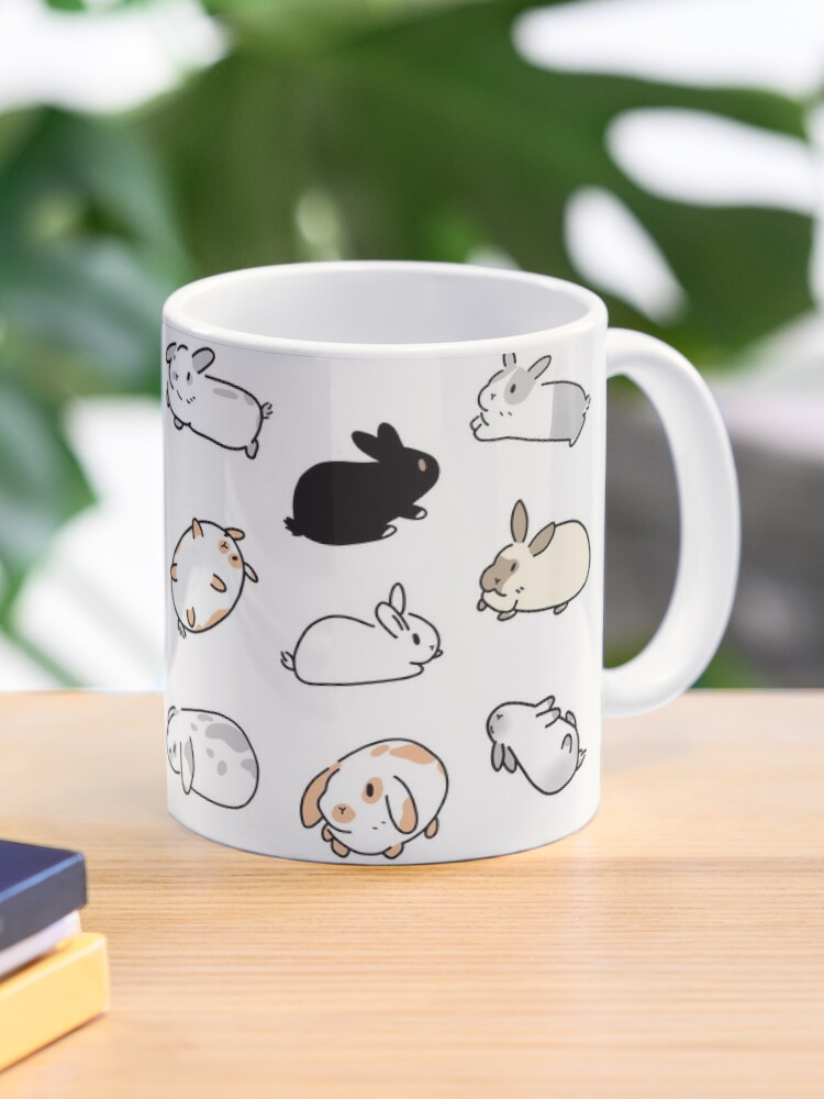 Kawaii Bunny Year of Rabbit Cute Coffee Mug