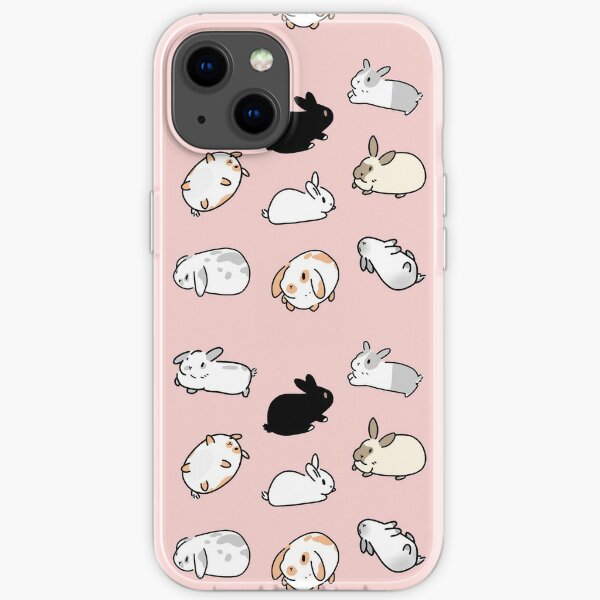 Conejos Funda blanda para iPhone