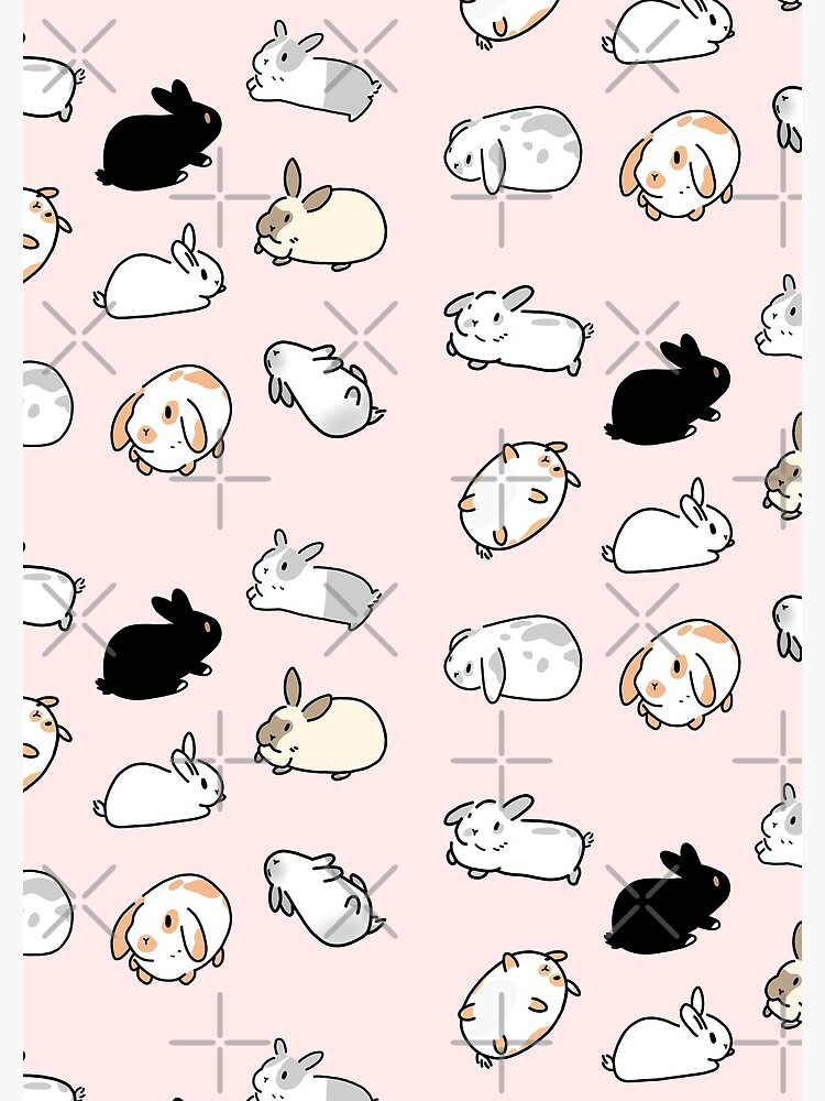 Bunny Rabbits by ohmylettering