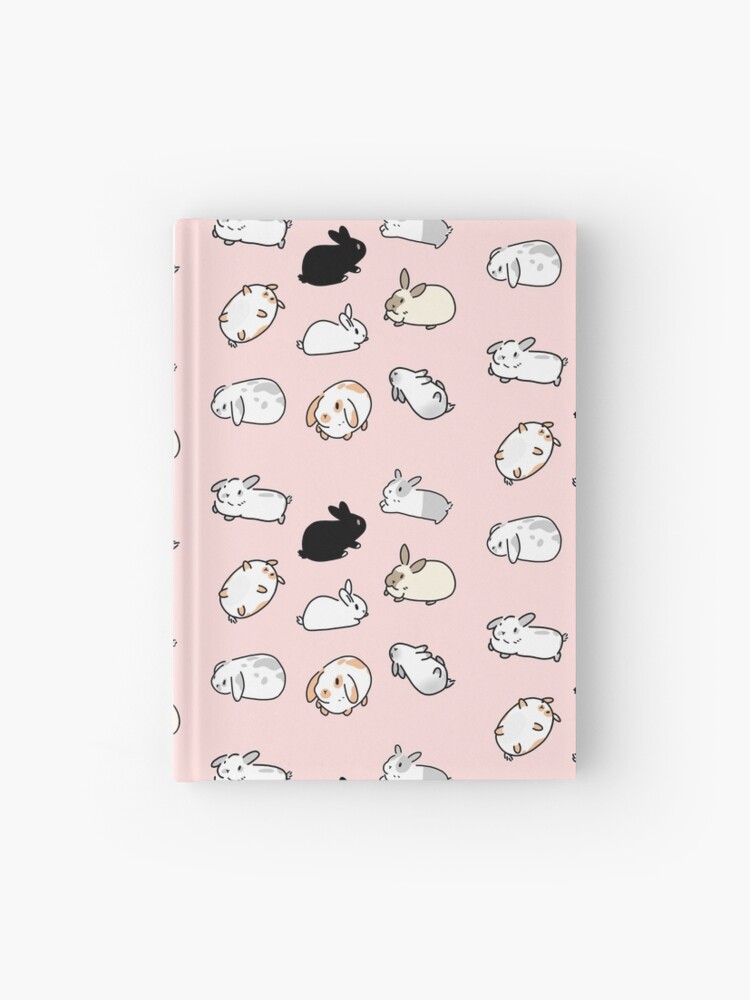 Aperçu 1 sur 3. Carnet avec l'œuvre Lapins Lapins créée et vendue par ohmylettering.